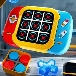 Портативна інтерактивна гра Ummi ME-252 2in1 Electronic Tic-Tac-Toe Yellow - мініатюра 3