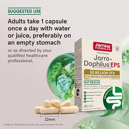 Пробіотики Jarrow Formulas Jarro-Dophilus EPS 50 млрд 30 капсул - мініатюра 6