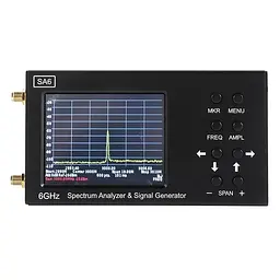 Аналізатор спектру RF сигналів 35 - 6200 МГц з трекінг-генератором Nectronix SA6 (101049)