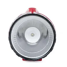 Ліхтар акумуляторний Intertool 1 LED 5W+15 SMD LB-0101 Червоний - мініатюра 6