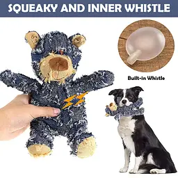 М'яка іграшка для собак Chew Squeak Plush Bear з пищалкою - мініатюра 8