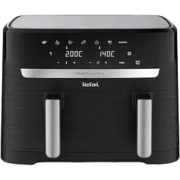 Мультипіч (аерофритюрниця) Tefal Dual Easy Fry EY9018