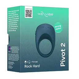 Ерекційне смарт-віброкільце We-Vibe Pivot 2 Slate - мініатюра 16