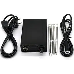 Паяльна станція Quicko T12-956 з металевою ручкою M8 (жала ILS, KU, JL02, BL, BC1)