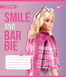 Набір зошитів Yes Barbie А5 в косу лінію 12 аркушів 25 шт. (767208) - мініатюра 3