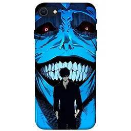 Чохол Demsky Solo leveling blue vibe для Apple iPhone SE (2020)