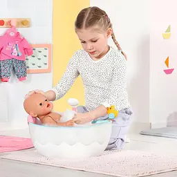 Автоматична ванночка для ляльки BABY BORN – ЛЕГКЕ КУПАННЯ (світло, звук) BABY born 835784 - мініатюра 9