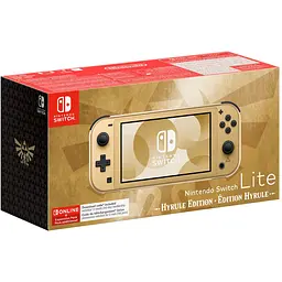 Портативна ігрова консоль Nintendo Switch Lite Hyrule Edition (0045496453893) - мініатюра 3