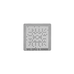 Трафарет прямого нагріву WII CPU 0.60MM