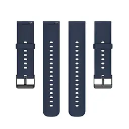 Ремінець силіконовий для смарт-годин BeWatch HW Huawei Watch 22 мм Синій (102HW04) - мініатюра 3