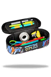 Пенал на блискавці COOLPACK Campus BIG CITY з органайзером для ручок (F062673) - мініатюра 2