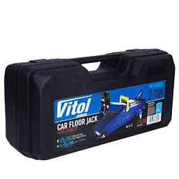 Домкрат гідравлічний підкатний Vitol 2т 125-300 мм 6.3 кг у кейсі (DP-20065K) - мініатюра 10