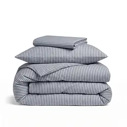 Дитяча постільна білизна з вареної бавовни в ліжечко DENIM STRIPE COSAS (2200000050298)