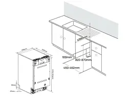 Посудомийна машина EDLER EBD-4525P - мініатюра 5