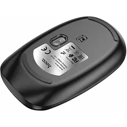 Миша Hoco GM15 Art dual-mode business wireless mouse чорна - мініатюра 4