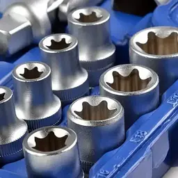Набір інструментів на 108 предметів у пластиковому кейсі UKC Tools PCS-108 Синій - мініатюра 3
