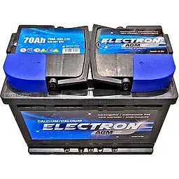 Автомобільний акумулятор ELECTRON START-STOP AGM 6-СТ 70Ah АзЕ 760А (EN) 570901076 - мініатюра 2