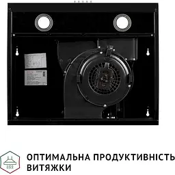 Витяжка пласка Perfelli PL 5002 BL LED - мініатюра 6