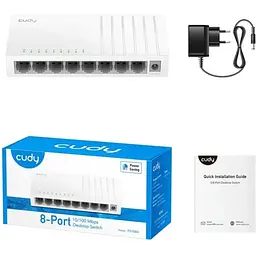 Комутатор Cudy FS108D, 8 портовий Desktop Switch (FS108D)