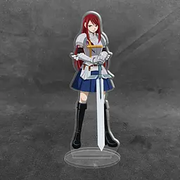 Акрилова колекційна фігурка Аніме: Fairy Tail Казка про хвост феї Ерза Скарлет 15 см