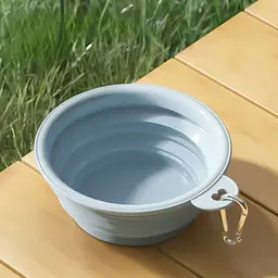Силіконова складна дорожня миска Derby Summer Collapsible silicone pet bowl - мініатюра 2