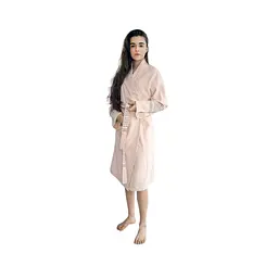 Халат махровий Irya - Serin pudra пудра S/M - мініатюра 2