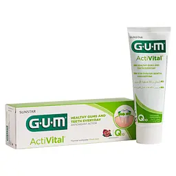 Зубная паста-гель GUM ActiVital, здоровые десна и зубы, 75 мл