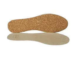 Устілки Coccine Leather On Cork - натуральна шкіра та корок, амортизуючі. Розмір 45/46