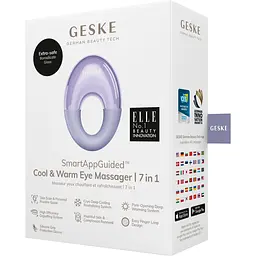 Масажер для очей GESKE Cool & Warm Eye Massager 7 в 1 фіолетовий - мініатюра 5