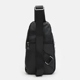 Чоловічий рюкзак шкіряний Keizer K11613bl-black - мініатюра 4