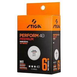 М'ячі для настільного тенісу Stiga Perform Premiun ITTF 6 шт. (1113-2410-06) - мініатюра 2