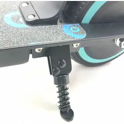 Дитячий Електросамокат E-Scooter ES3 LED + амортизатор Чорний - мініатюра 2
