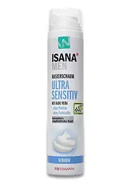 Пена для бритья мужская Isana Men Ultra Sensitiv 300 мл