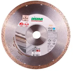 Алмазний круг по керамограніту Distar Hard ceramics Advanced 1A1R 230x1,6/1,2x10x25,4 мм
