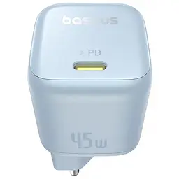 МЗП Baseus PicoGo GaN Fast Charger 45W (1USB-C) (P10176800) Galaxy Blue - мініатюра 5