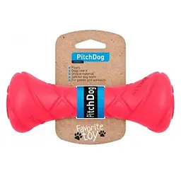 Ігрова гантель для апортування PitchDog, 19х7 см, рожевий (62397)