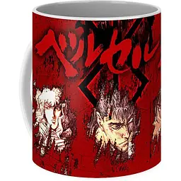 Кухоль GeekLand Berserk Берсерк anime B 02.05 330 мл білий - мініатюра 2