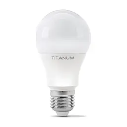Лампочка TITANUM A60 12W E27 3000K (TLA6012273)