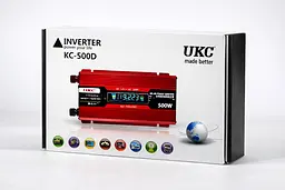 Перетворювач AC / DC KC-500D 500 W + LCD, Інвертор у машину - мініатюра 2