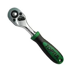Тріскачка 1/4" 36 зубців (масло-бензостійка ручка) Toptul hoz0007056