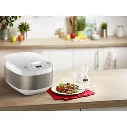Мультиварка Moulinex SimplyCook Plus 750 Вт біла (MK622132) - мініатюра 10