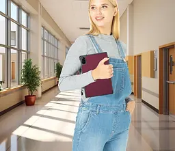 Чохол-книжка BeCover Smart Case для Honor Pad X9 11.5 Червоний Wine (711082) - мініатюра 5