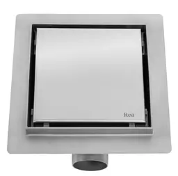 Трап для душу Rea Neo 15X15 nickiel brushed REA-G6207 - мініатюра 4