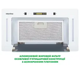 Витяжка Interline JOLLY WH A/60/GL/K - мініатюра 4