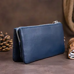 Жіночий шкіряний гаманець-клатч ST Leather 19.2х10х2 см acs0015943 - мініатюра 7