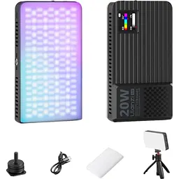 Накамерне світло Ulanzi K20 RGB L207 Black [157900] - мініатюра 8