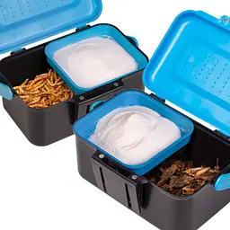 Подвійний контейнер для живого корму Terrario Live Food Box 13x9x7см - мініатюра 3