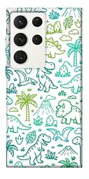 TPU чохол Demsky Dino pattern для Samsung Galaxy S23 Ultra