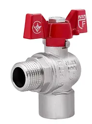 Кран кульовий Thermo Alliance Forte 1/2" ВЗ кутовий, PN40, метелик SF267W15
