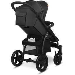 Прогулянкова коляска Lionelo Annet Plus Black Carbon, чорна (LO-ANNET PLUS BLACK CARBON) - мініатюра 5